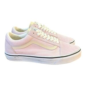 Vans Old Skool Lilac Snow Sneakers Women’s Size 9.5 Leather/Canvas